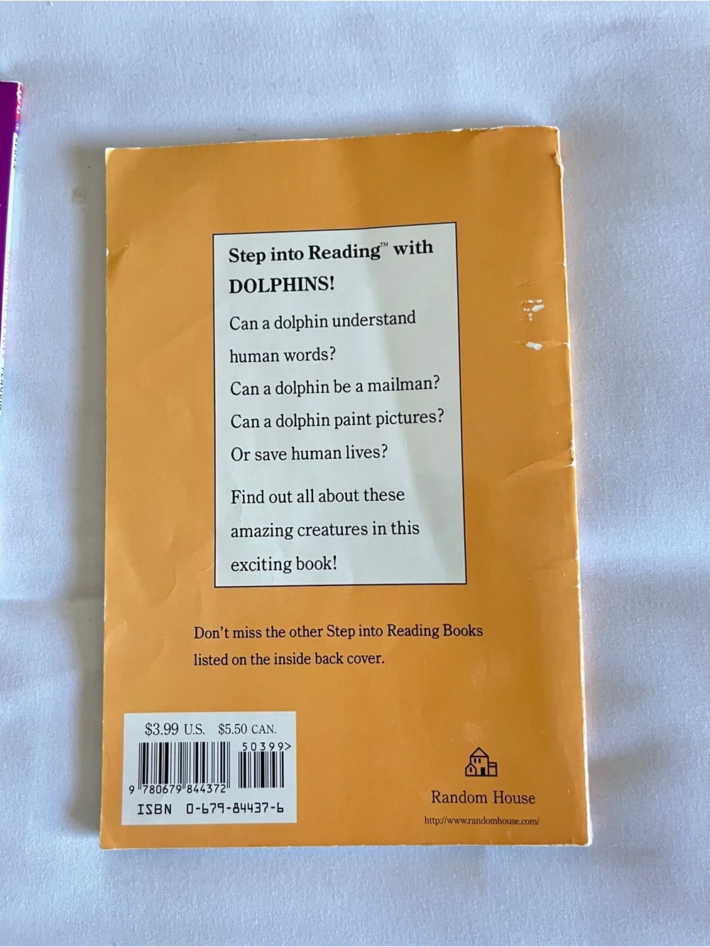 Scholastic Step into Reading Level 2 Children's Books Dolphins Penguin Skating